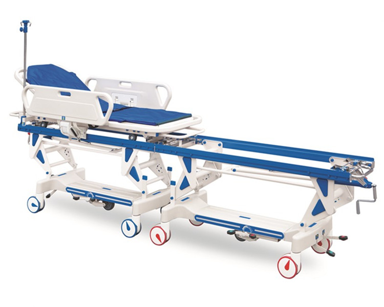 Automatic Connecting Stretcher Trolley