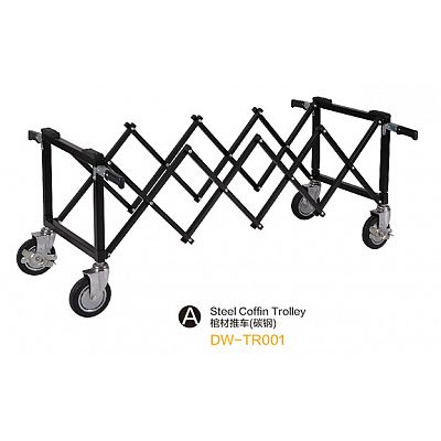 DW-TR001 Steel coffin trolley