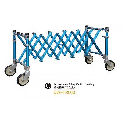 DW-TR003 Aluminum alloy coffin trolley