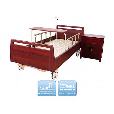 DW-BD188 Manual Nursing Bed With Two Functions