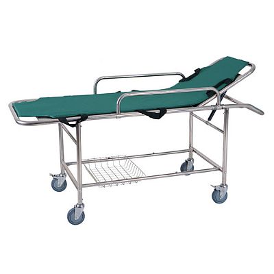 Folding MRI Stainless Steel Emergency Bed