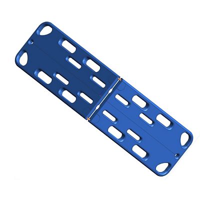 DW-PE003 Two Folding Multi-purpose Floating PE Stretcher