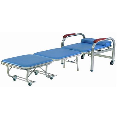 Hospital Stainless Steel Accompanier Chair