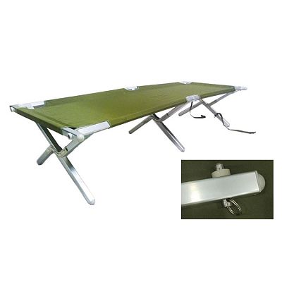 DW-ST099-XL Aluminum alloy camping bed with locking pin, XL size