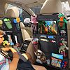 Car Organizer for Kids, ODragon backseat car organizer Kick Mats Back Seat Protectors with Tablet Holder + Storage Pockets for T
