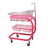 Hospital Double Layers Baby Crib for Sale