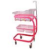 Hospital Double Layers Baby Crib for Sale